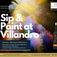 Sip And Paint At Villandro