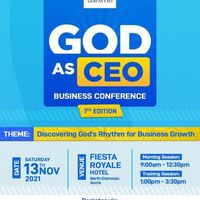 GOD AS CEO BUSINESS CONFERENCE