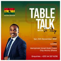 TABLE TALK with Dr Shogo