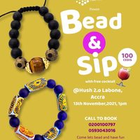 Bead & Sip with free Cocktail
