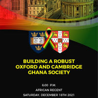 Oxford and Cambridge Ghana MIXER 2021