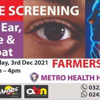 Free Screening Eye, Ear, Nose & Throat