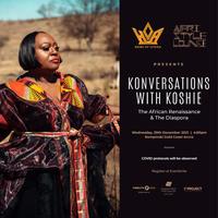 Afristyle lounge x Heirs of Afrika presents Konversations with Koshie