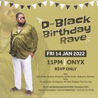 D-Black Birthday Rave