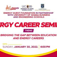 Energy Career Seminar: Bridging the Gap Between Education & Energy Careers