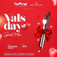 Val's Day Special Menu
