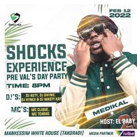 Shocks Experience Pre-Val's Day Party