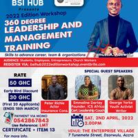 BSI Hub 2022 Edition Workshop | 360 Degree Leadership & Management Training