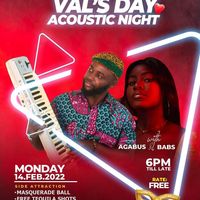 Val's Day Acoustic with Agabus & Babs