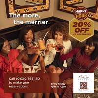 The More The Merrier @ The African Regent Hotel