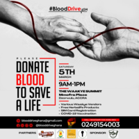 Blood Donation for the month of Love for Our Motherland, Ghana