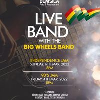 Independence Jam - Live Band Session  with The Big Wheels Band