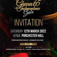 Ghana 65 Independence Gala INVITATION