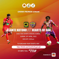 Asante Kotoko SC vs Hearts of Oak
