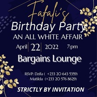 Fafali's Birthday Party