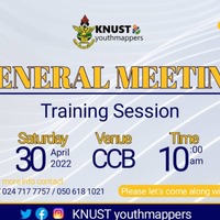 1st General Meeting  (Training Session)