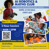 AI Robotics & Maths Club - May 2022