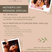 Mother's Day Weekend Special