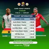 Ghana vs Madagascar