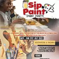 Sip and paint