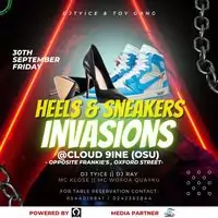 Heels and sneakers invasions 
