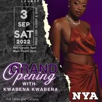 Grand Opening With Kwabena Kwabena