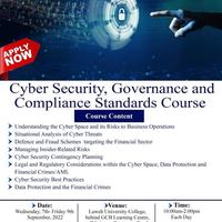 CyberSecurity, Governance and  Compliance Standards Training