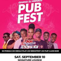 Ghana DJ Awards Pub Fest