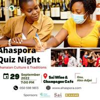 Ahaspora  Quiz  Night