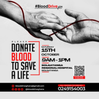 Blood Donation Drive @Bolgatanga Regional Hospital