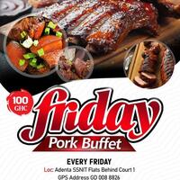 Friday Pork Buffet