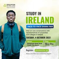 Study In Ireland Accra Fair