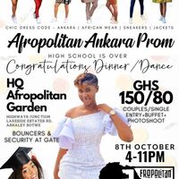 Afropolitan High Schools Ankara Prom