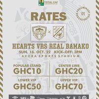 Hearts vs Bamako