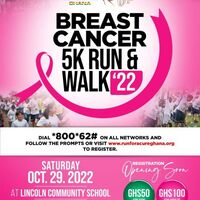Blood Drive Ghana - Breast Cancer Awareness Walk