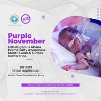 LittleBigSouls Prematurity Awareness Month Launch & Press Conference