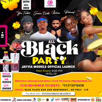 All Black Party With Jayvia Models 