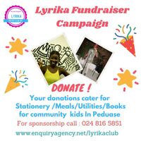 Lyrika Fundraiser Campaign