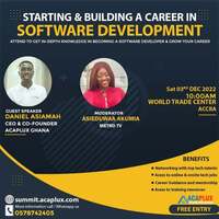 Starting a Career in Software Development
