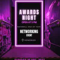 Rafamall Awards Night and End of Year Networking Event