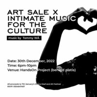 Art sale X Intimate Music for the Culture