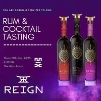 Reign Rum - Tasting & Cocktail evening