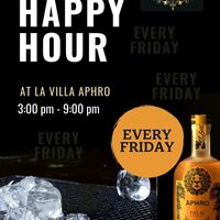 Happy Hour at La Villa Aphro