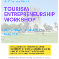 TEW6 - The 6th Annual Tourism Entrepreneurship Workshop