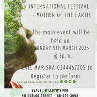 WOMAN SCREAM - 13TH INTERNATIONAL FESTIVAL - MOTHER EARTH POETRY EVENT