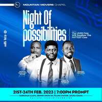 Night of possibilities….. the lean cow will swallow the fat cow