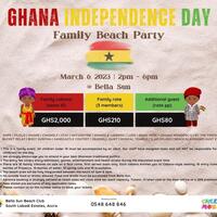Ghana Independence Day Family Beach Party