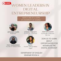 Women Leaders in Digital Entreprenuership