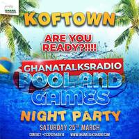 GhanaTalksRadio Pool and Games; Day and Night Party Koforidua Ghana