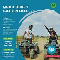 Quad biking & Waterfalls 